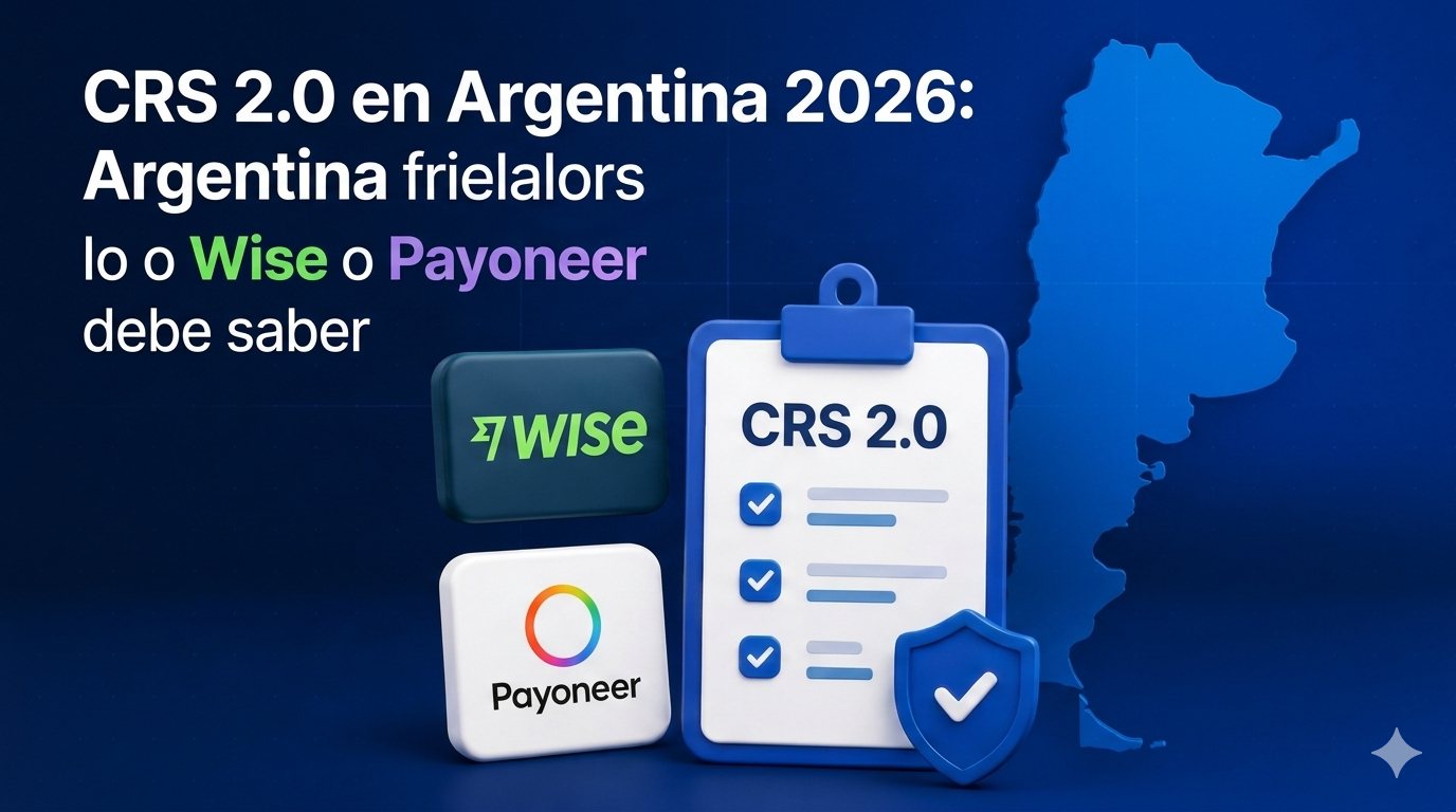 CRS 2.0 en Argentina 2026: qué tienen que saber los freelancers con cuentas en Wise o Payoneer