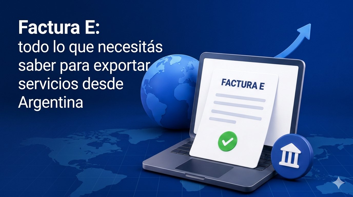 Factura E para exportadores de servicios desde Argentina: guía 2026 paso a paso